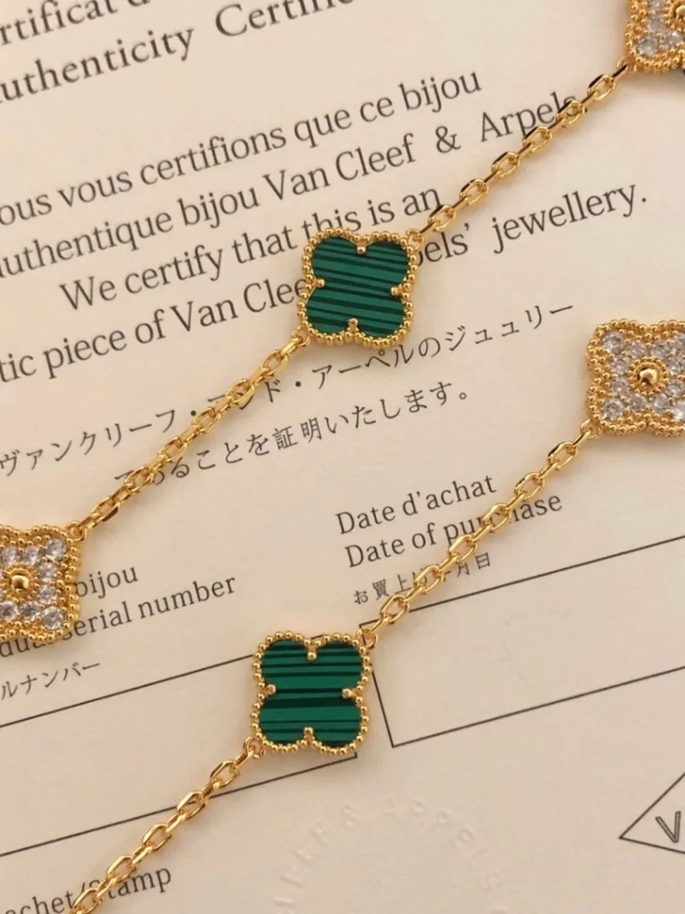 🌙Van Cleef & Arpels🌙 Ten-Flower necklace